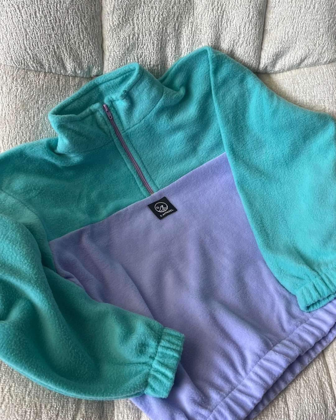 Retro Jersey quarterzip