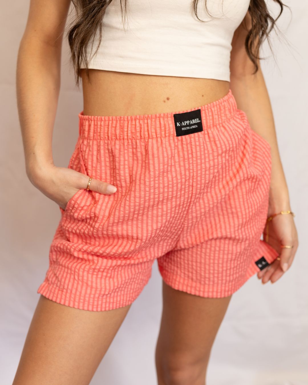 Coral shorts