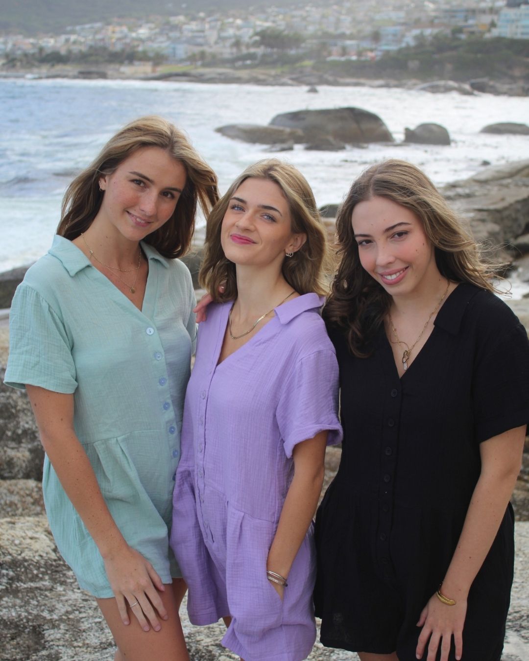 rompers on the beach 