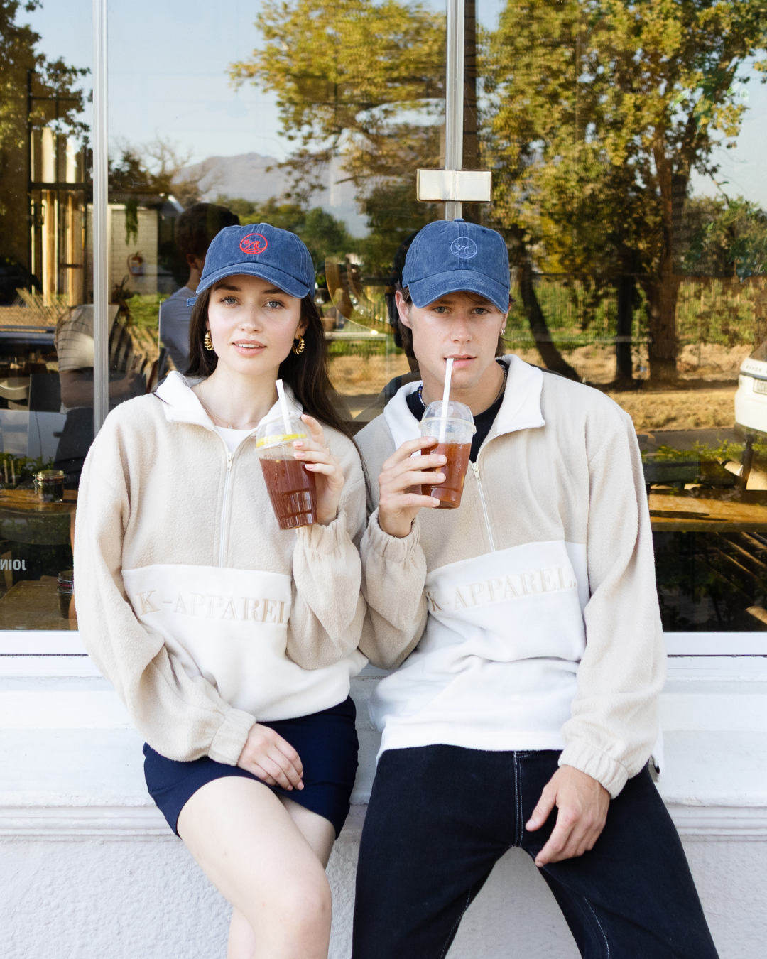 cream polar fleece jersey - unisex 